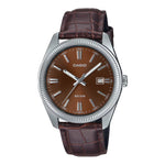 CASIO COLLECTION Mod. DATE. LEATHER - BRONZE MTP-1302PL-5AVEF