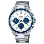 CASIO COLLECTION Mod. MULTIFUNCTION CALENDAR - WHITE & BLUE PANDA MTP-1374D-7A2VDF