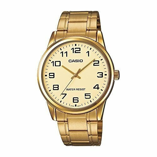 CASIO COLLECTION Mod. ONLY TIME. GOLD - CHAMPAGNE MTP-V001G-9BUDF