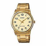 CASIO COLLECTION Mod. ONLY TIME. GOLD - CHAMPAGNE MTP-V001G-9BUDF