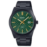 CASIO COLLECTION Mod. DATE - CARBON LOOK - GREEN MTP-VD03B-3AUDF