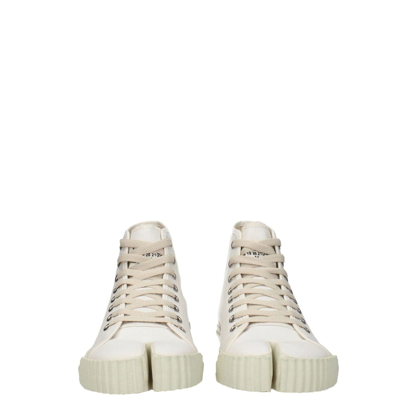 Maison Margiela White Fabric High Tops MA-8547392160009-EU41/US8