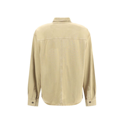 Marant Etoile Beige Cotton Dress Shirt