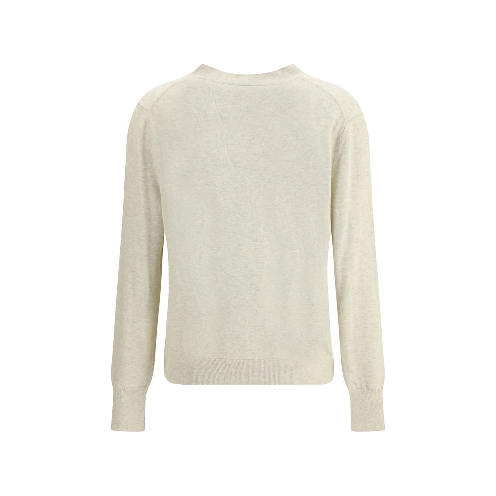 Marant Etoile White Cotton Cardigan