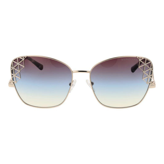 Marciano by Guess Gold Women Sunglasses 1728,67345776800,Gold,Marciano by Guess,New with tags,Sunglasses,Sunglasses for Women - Sunglasses,Women Marciano by Guess MA-1060286
