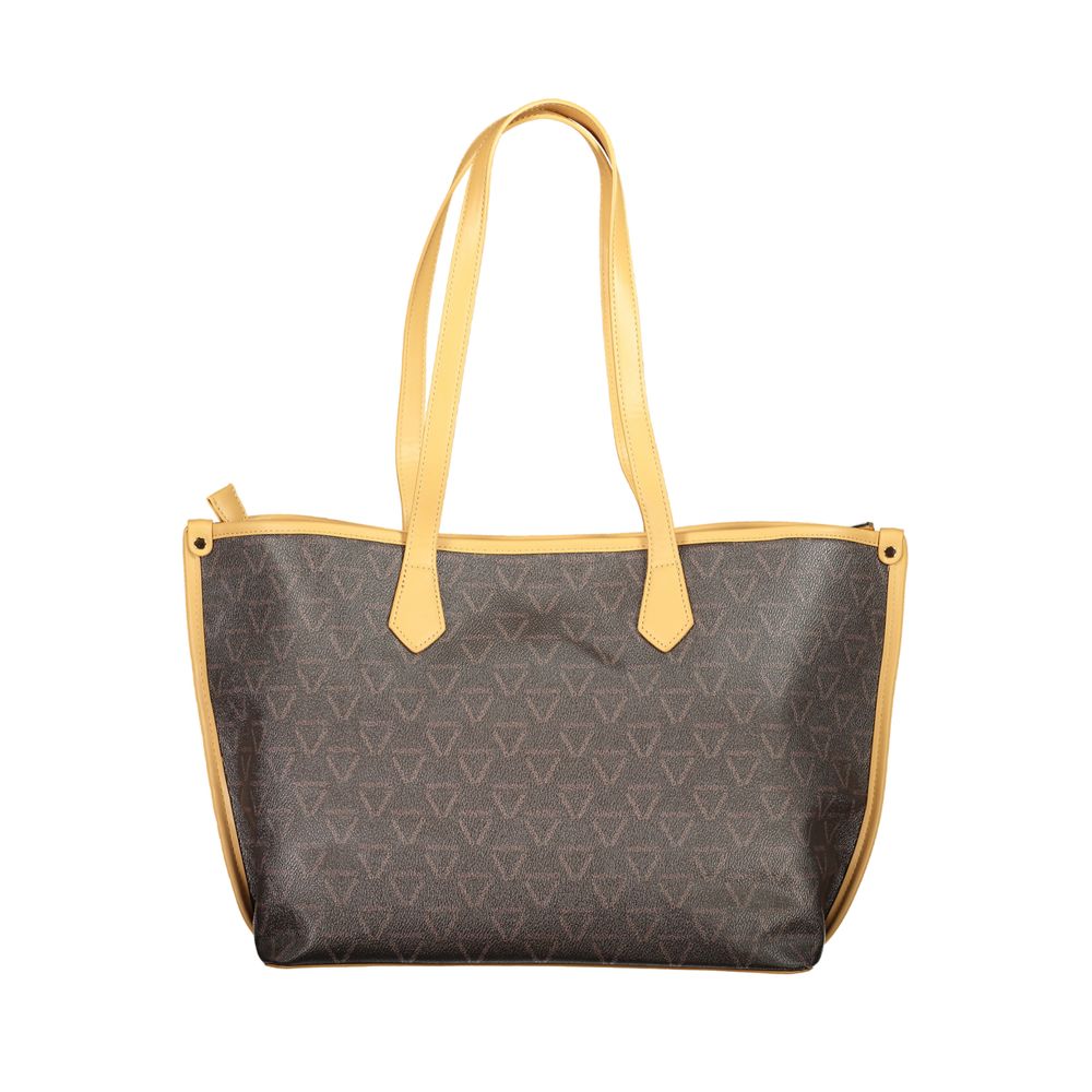 Mario Valentino Brown Polyethylene Handbag