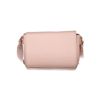 Mario Valentino Rosa Poliuretano Women Shoulder Bag
