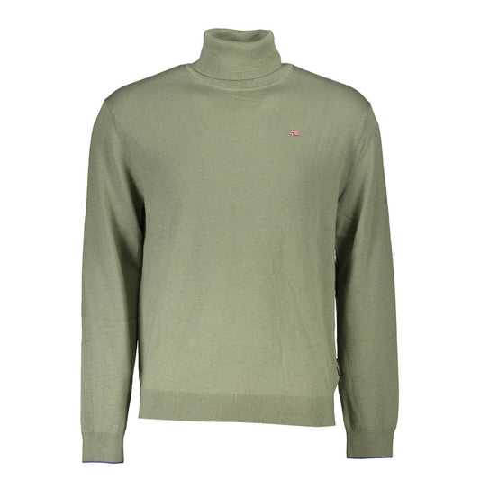 Napapijri Verde Wool Mens Sweater