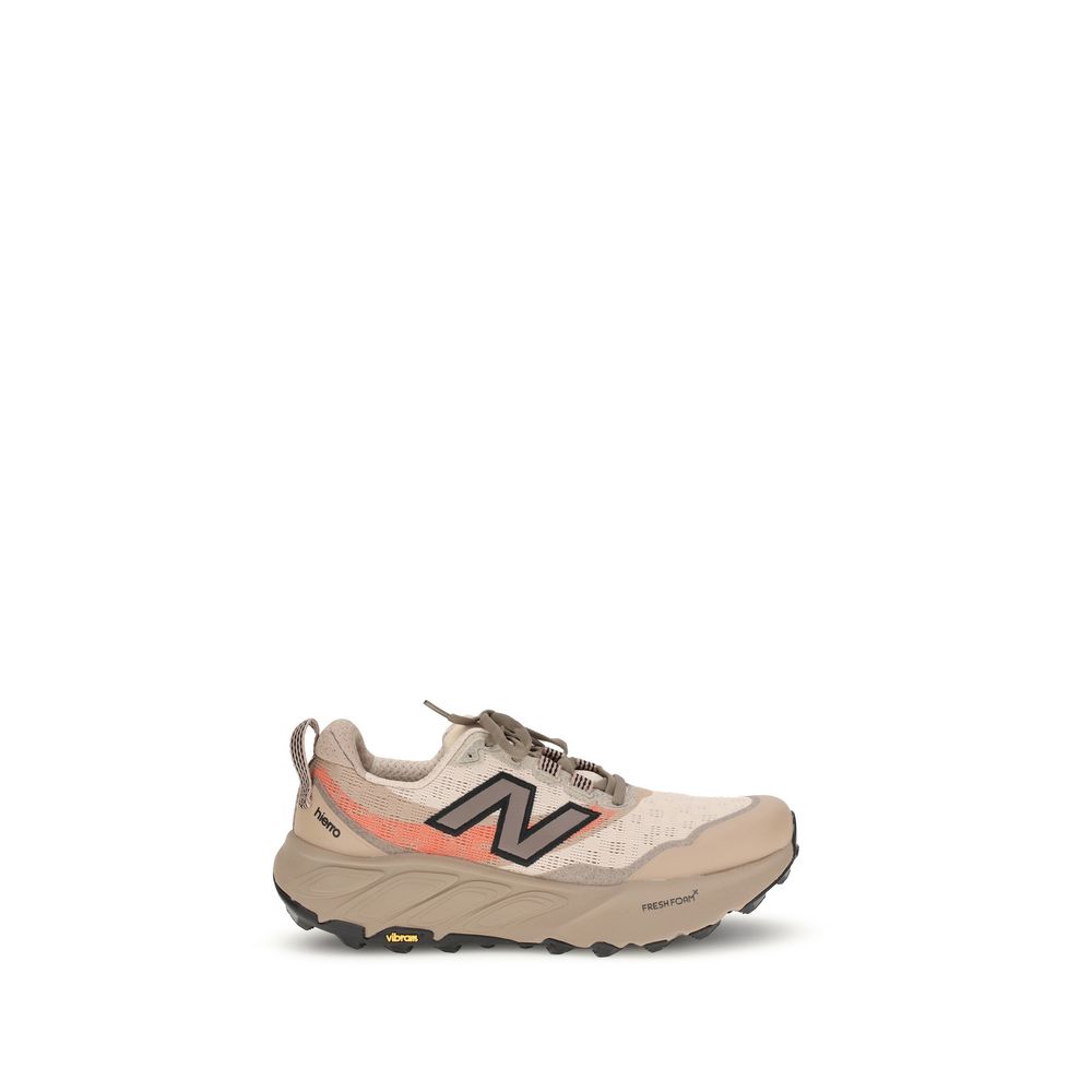 New Balance Multicolor Polyamide Athletic Sneakers with Fresh Foam X midsole and Vibram Megagrip outsole for optimal terrain grip.