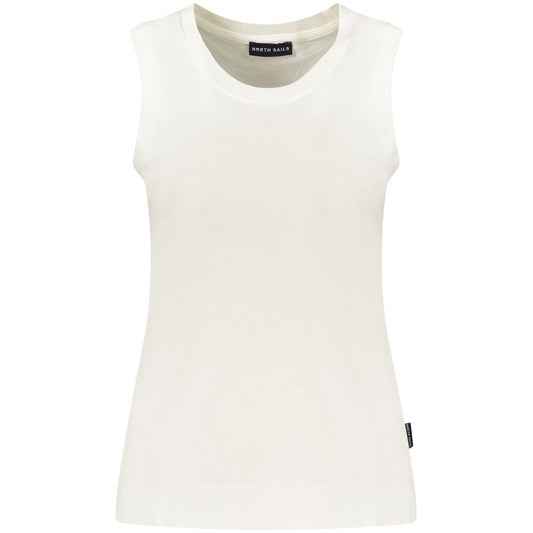 North Sails White Polyester Tank Tops