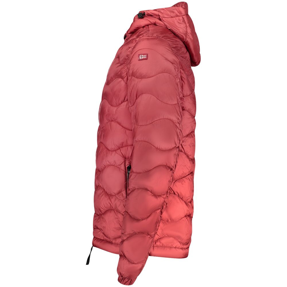 Norway 1963 Red Polyamide Men's Jacket