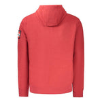 Norway 1963 Red Polyester Men's Hooded Sweater NO-39667-S