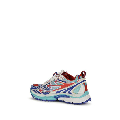 Off-White Multicolor Polyester Athletic Sneakers 1728,72470364320,Athletic - Sneakers - Shoes,EU40/US7,EU41/US8,EU42/US9,EU43/US10,Men,Multicolor,New with tags,Off-White,Shoes,Sneakers - Shoes