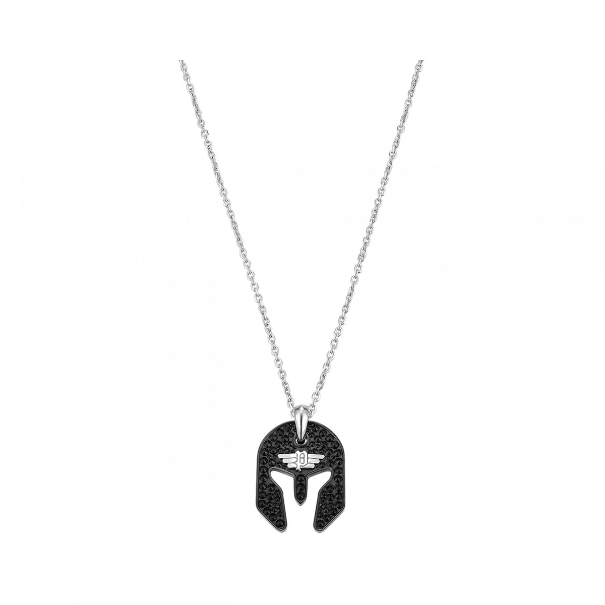 POLICE JEWELS JEWELRY Mod. PEAGN0032001 necklace with helmet-shaped pendant