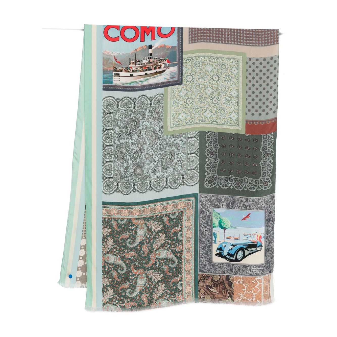 Pierre Louis Mascia silk printed scarf