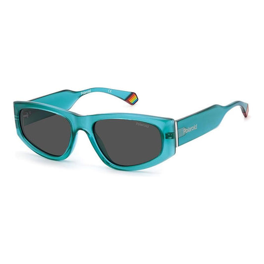 Polaroid Green Plastic Sunglasses 1728,Green,New with tags,Polaroid,Unisex,Unisex Sunglasses - Sunglasses Polaroid POPLD6169S1EDAC
