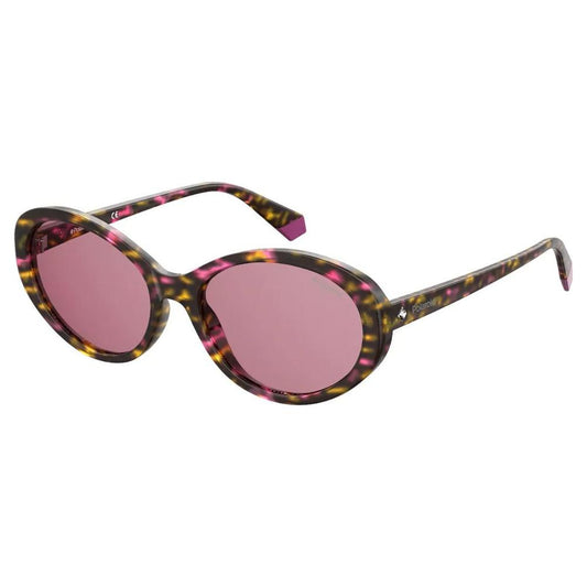 Polaroid Pink Plastic Sunglasses 1728,New with tags,Pink,Polaroid,Sunglasses for Women - Sunglasses,Women Polaroid POPLD4087SHT8AC