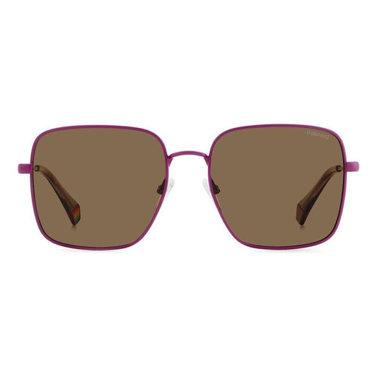 Polaroid Purple Metal Sunglasses 1728,New with tags,Polaroid,Purple,Sunglasses for Women - Sunglasses,Women Polaroid POPLD6194SX1JZF6SPAC