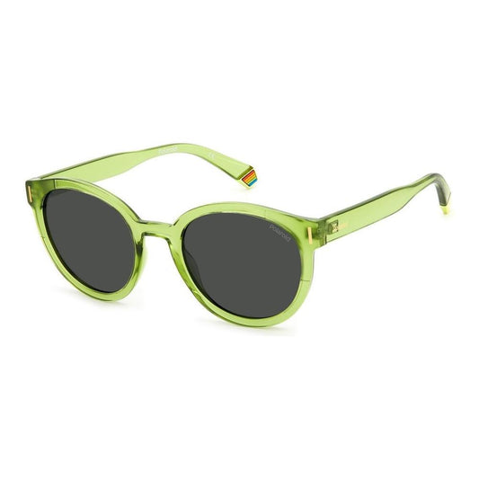 Polaroid Yellow Plastic Sunglasses 1728,New with tags,Polaroid,Sunglasses for Women - Sunglasses,Women,Yellow Polaroid POPLD6185S6DXAC