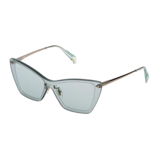 Police Beige Metal Sunglasses 1728,Beige,New with tags,Police,Sunglasses for Women - Sunglasses,Women Police POSPL936990I95AC