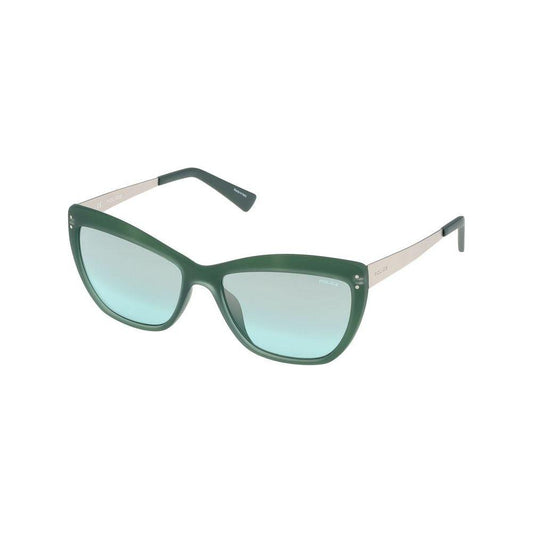 Police Green Injected Sunglasses 1728,Green,New with tags,Police,Sunglasses for Women - Sunglasses,Women Police POS197156Z48XAC