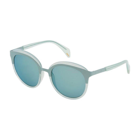 Police Green Metal Sunglasses 1728,Green,New with tags,Police,Sunglasses for Women - Sunglasses,Women Police POSPL49953SMCXAC