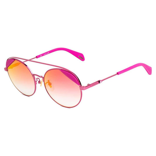 Police Pink Metal Sunglasses 1728,67434610848,New with tags,Pink,Police,Sunglasses for Women - Sunglasses,Women Police POSPLA94548RFXAC