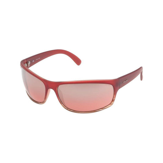 Police Red Injected Sunglasses 1728,New with tags,Police,Red,Unisex,Unisex Sunglasses - Sunglasses Police POS1863M71ACNXAC