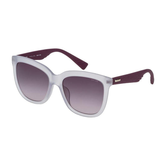 Police White Acetate Sunglasses 1728,New with tags,Police,Sunglasses for Women - Sunglasses,White,Women Police POSPL4105609PDAC