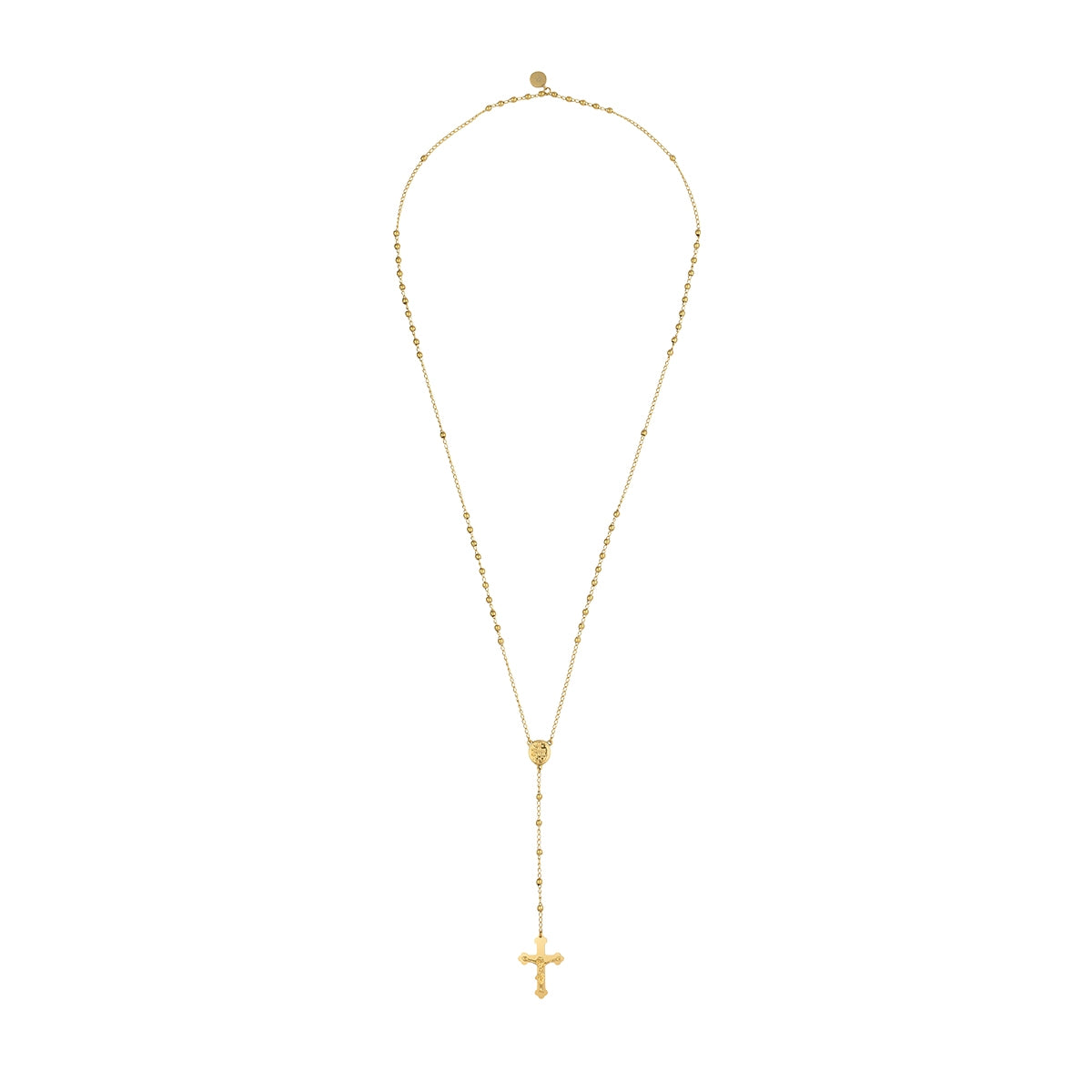 Gold cross necklace - RADIANT JEWELS JEWELRY Mod. RH000319