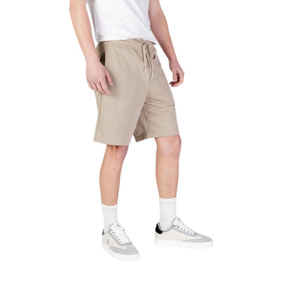 Replay Beige Cotton Bermuda Shorts