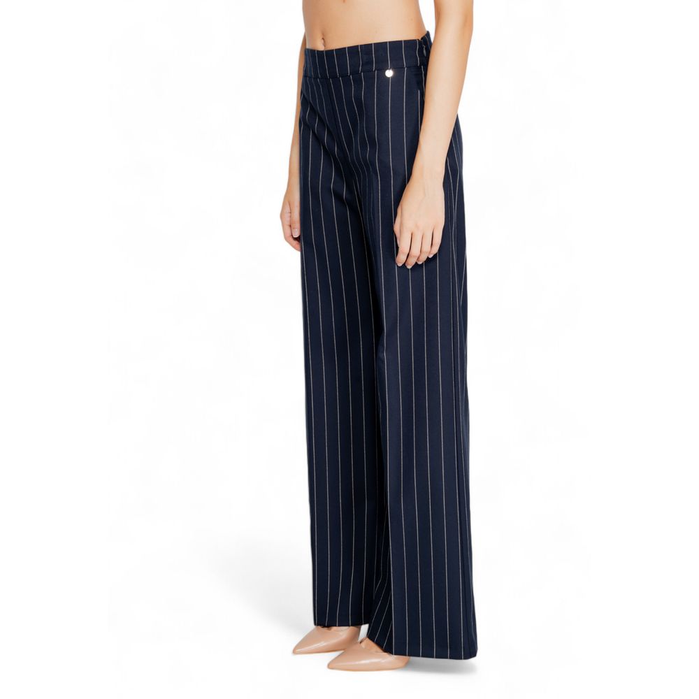 Rinascimento Blue Polyester Dress Pants