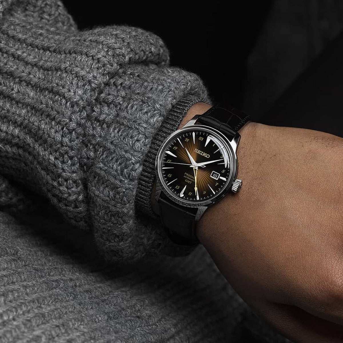 SEIKO PRESAGE Mod. COCKTAIL AUTOMATIC - RUSTY NAIL-7