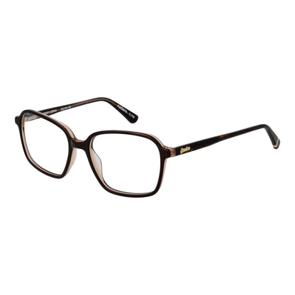 Fashionable Superdry Mod. SDO-NADARE 53103 eyeglasses for ladies with brown frame.