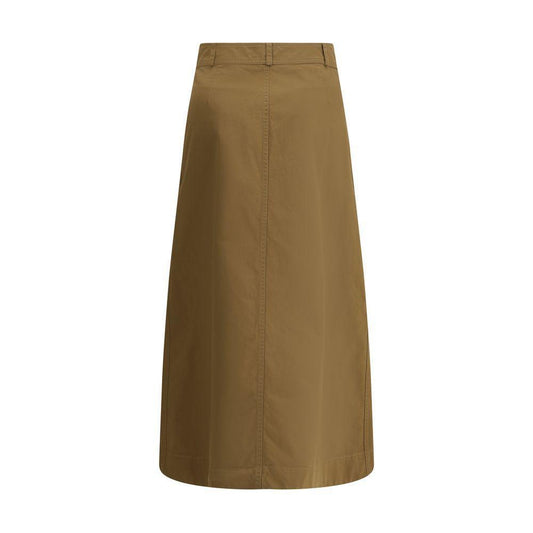 Saint Laurent Midi Skirt SA-817344Y04VY2100-IT36 | XS