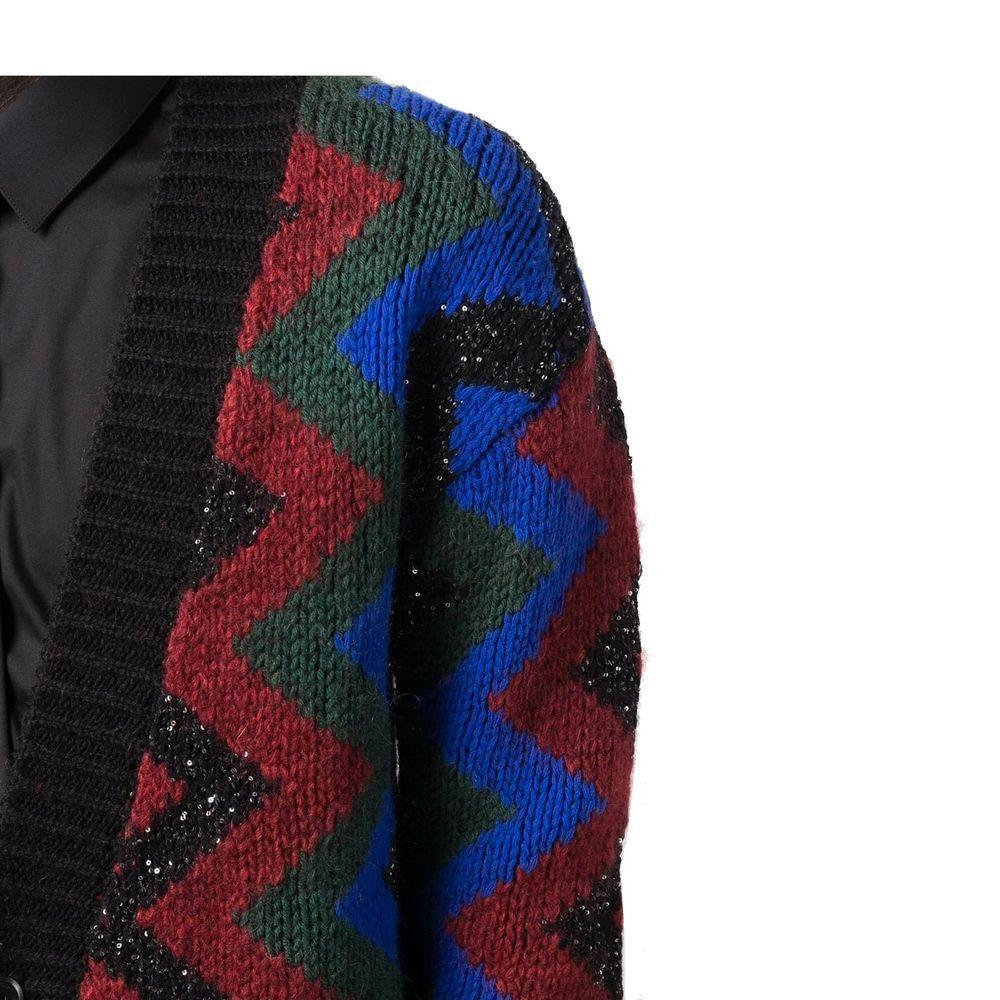 Saint Laurent Paillettes Cardigan SA-8736566739156-M