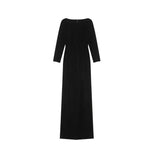 Saint Laurent Velvet Long Dress SA-8736571293908-IT46 | S