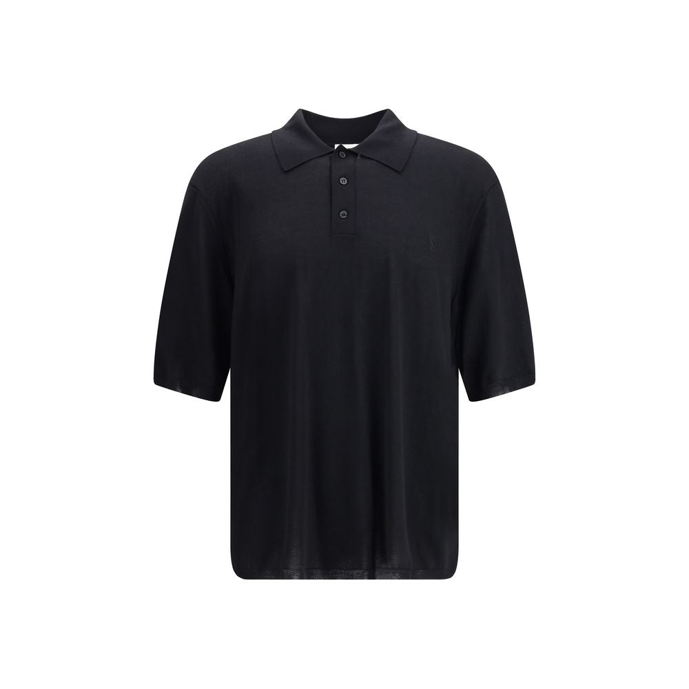 Saint Laurent Wool polo Shirt SA-841679Y75YW1000-L
