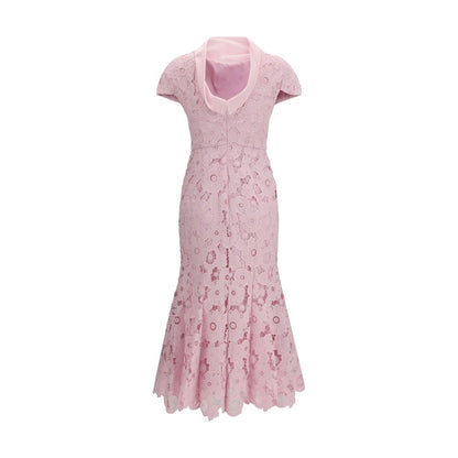 Self-Portrait Multicolor Polyester Cocktail Dress