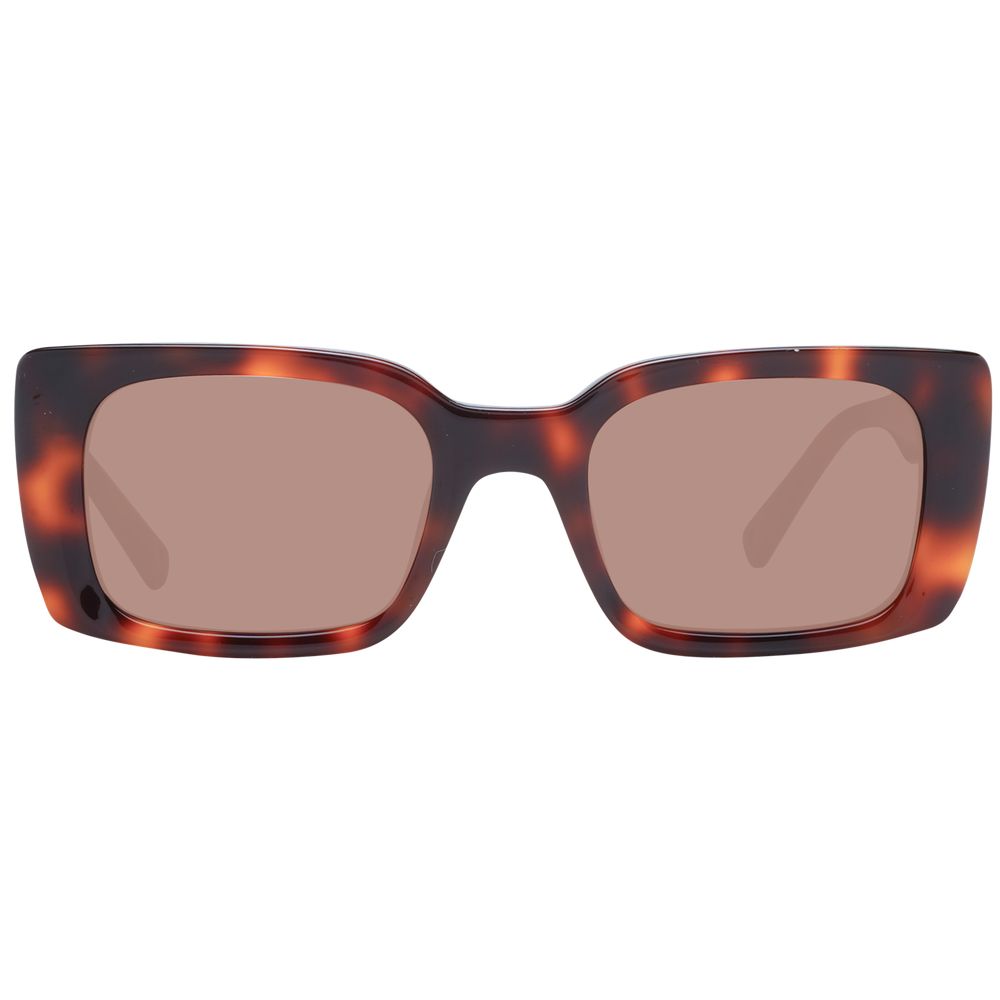 Sting Brown Acetate & Plastic Sunglasses
