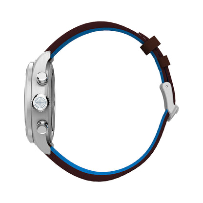 Side view of TIMEX WATCHES Mod. TW2Y38700 showcasing watch case and strap design.