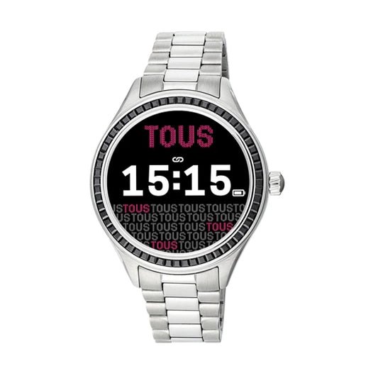 TOUS WATCHES Mod. 200351043 displaying time on stainless steel band.