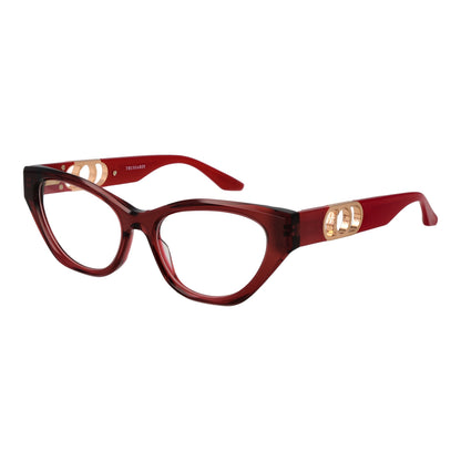 TRUSSARDI MOD. TSW6021 54T03 Lady's eyeglasses in red frame, stylish design