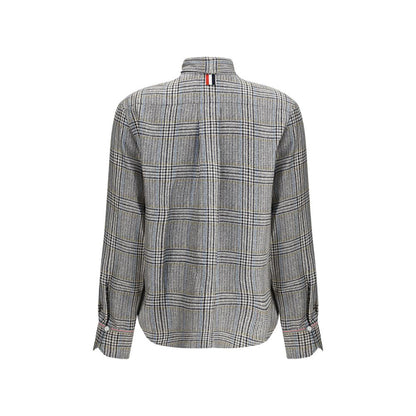 Thom Browne Beige Silk Dress Shirt