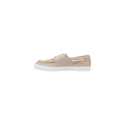 Timberland Beige Lyocell Low Top Sneakers