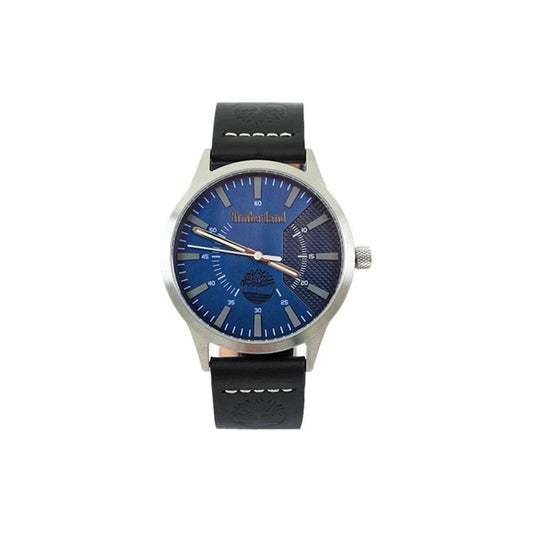 Timberland Black Leather Watch 1728,Black,Men,New with tags,Timberland,Watches for Men - Watches Timberland TITDWGA2103602AC