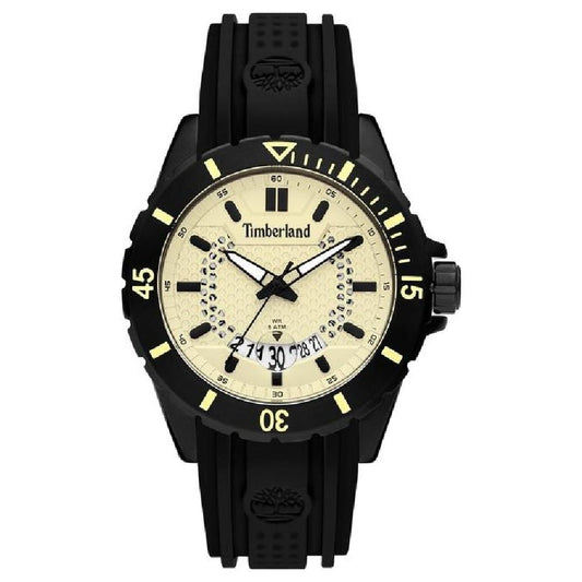 Timberland Black Silicone Watch 1728,Black,Men,New with tags,Timberland,Watches for Men - Watches Timberland TI15578JSB14PAC