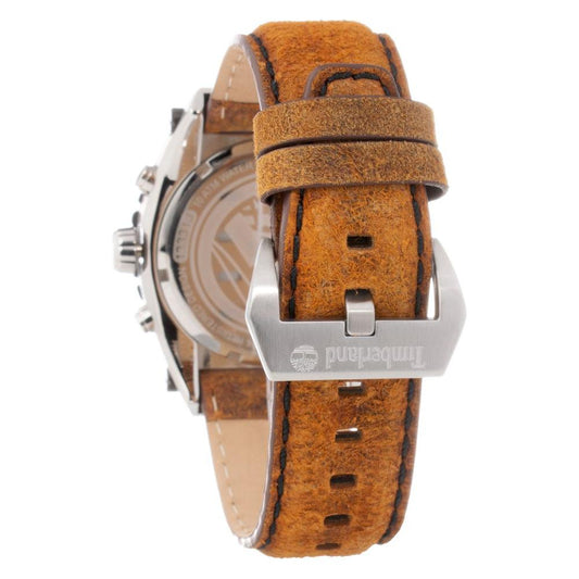 Timberland Brown Leather Watch 1728,Brown,Men,New with tags,Timberland,Watches for Men - Watches Timberland TITBL13331JSTB07MAC