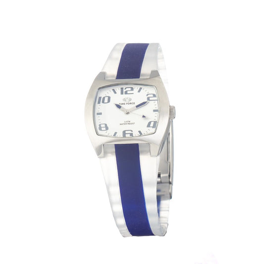 Time Force Blue Rubber Sport Watch