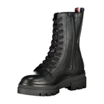 Tommy Hilfiger Black Polyester Ankle